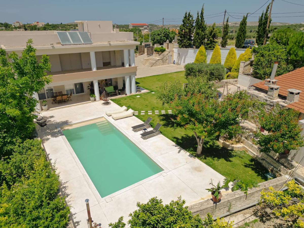 Blue Sky Villa In Crete Epano Vathia Exteriér fotografie