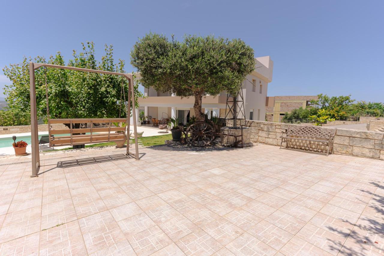 Blue Sky Villa In Crete Epano Vathia Exteriér fotografie