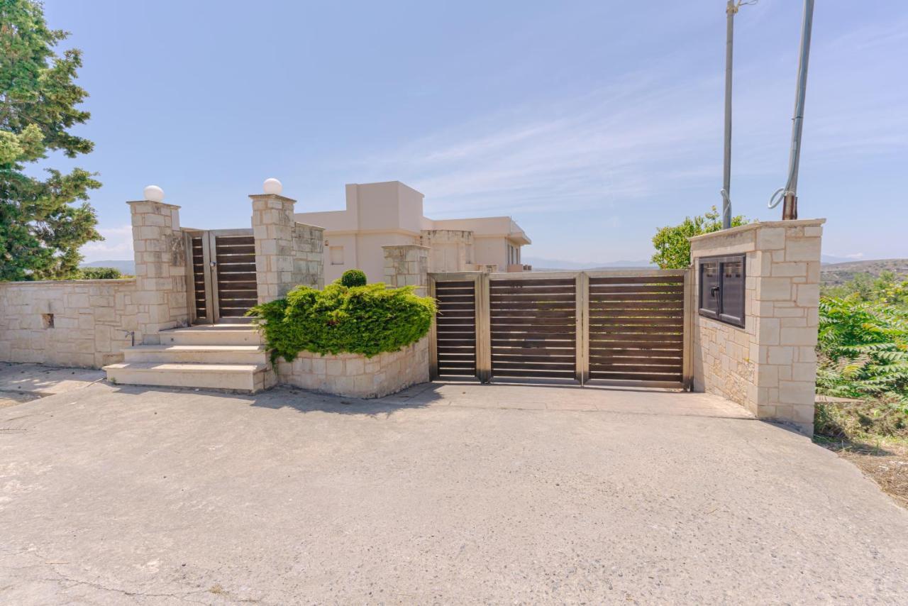 Blue Sky Villa In Crete Epano Vathia Exteriér fotografie