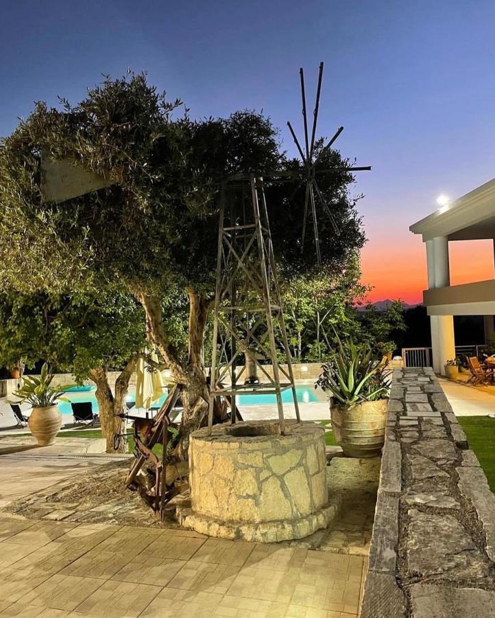 Blue Sky Villa In Crete Epano Vathia Exteriér fotografie